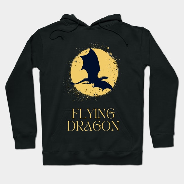 Flying Dragon Fantasy Wings of Myth Hoodie by neverland-gifts